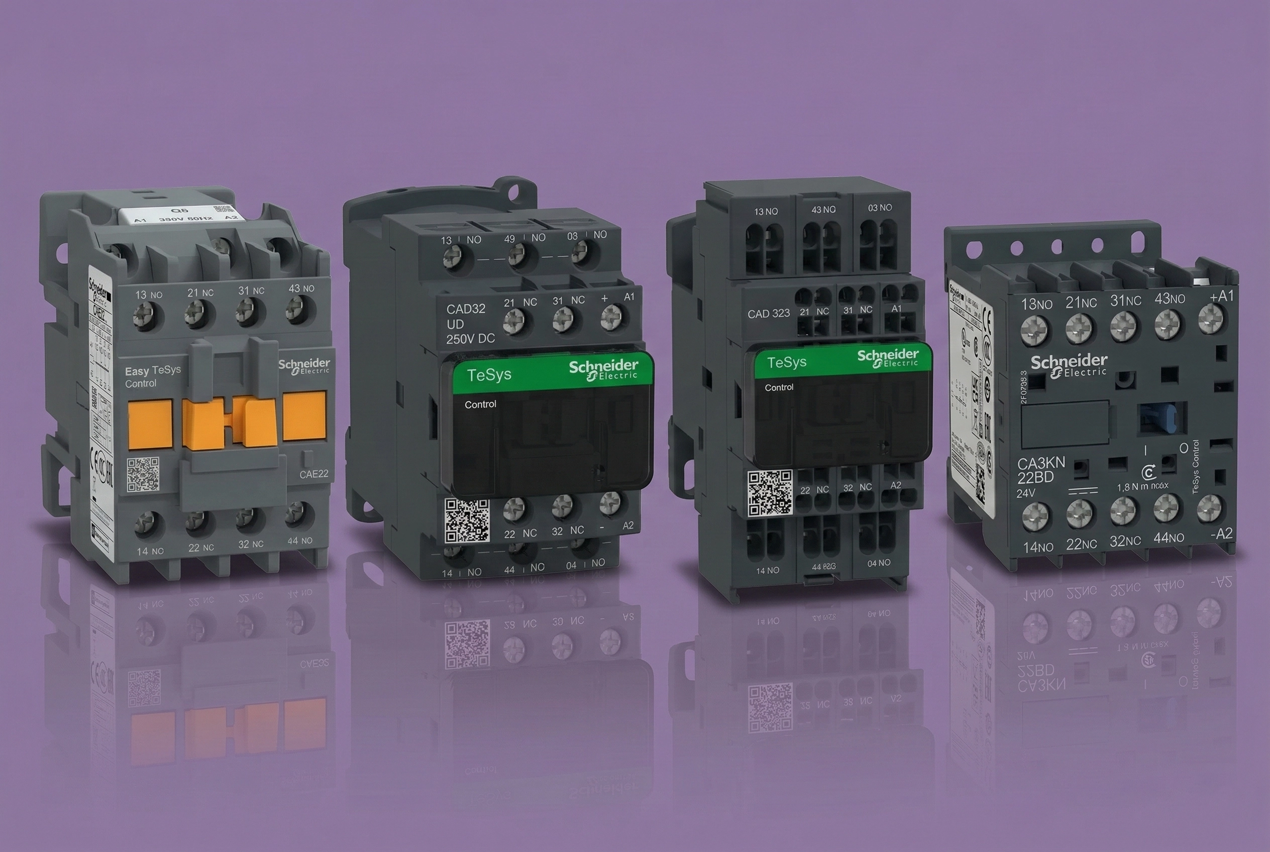 Auxiliary contact blocks